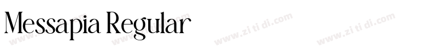 Messapia Regular字体转换